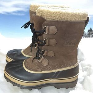 Sorel Caribou Men’s Size 9 Bruno Waterproof Winter Snow Boots -40° Insulated